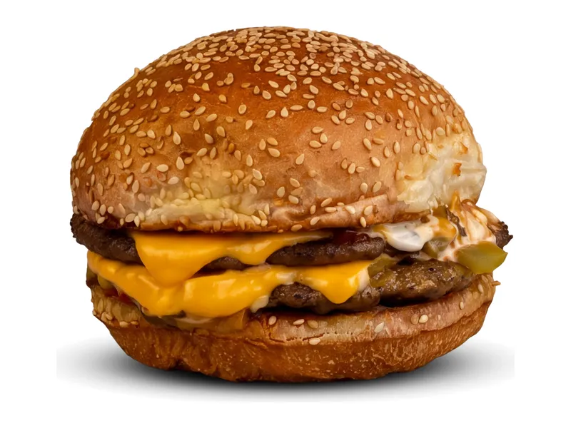 Double Cheeseburger Menü