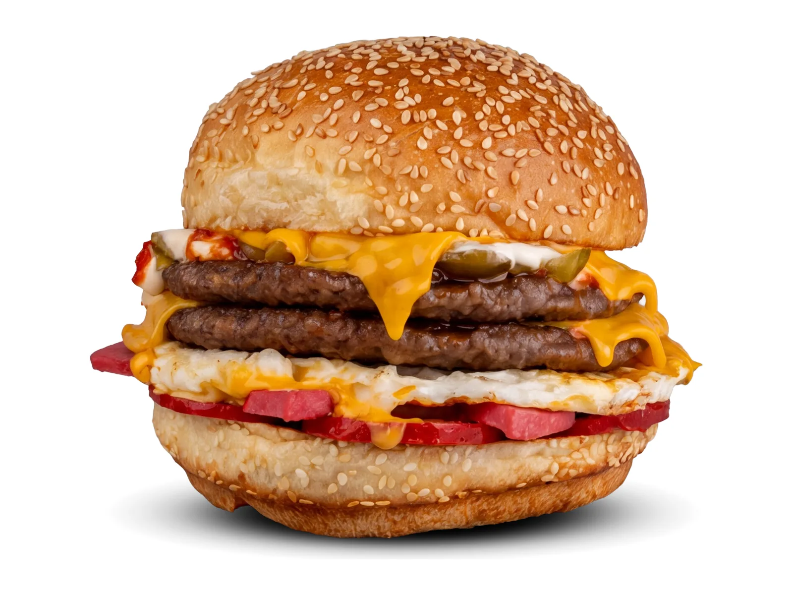 Double Karışık Burger Menü