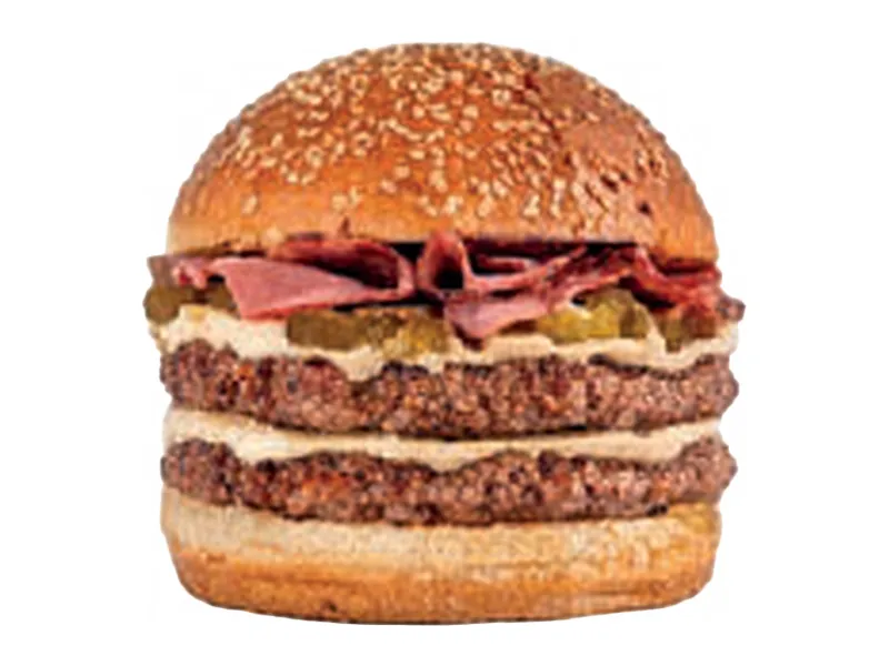 Double Fume Burger Menü