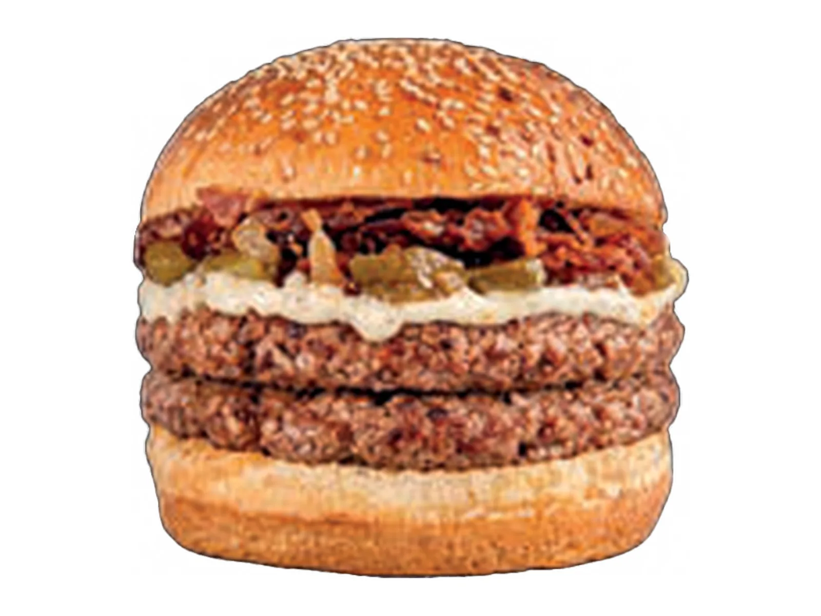 Double Karamelize Burger Menü