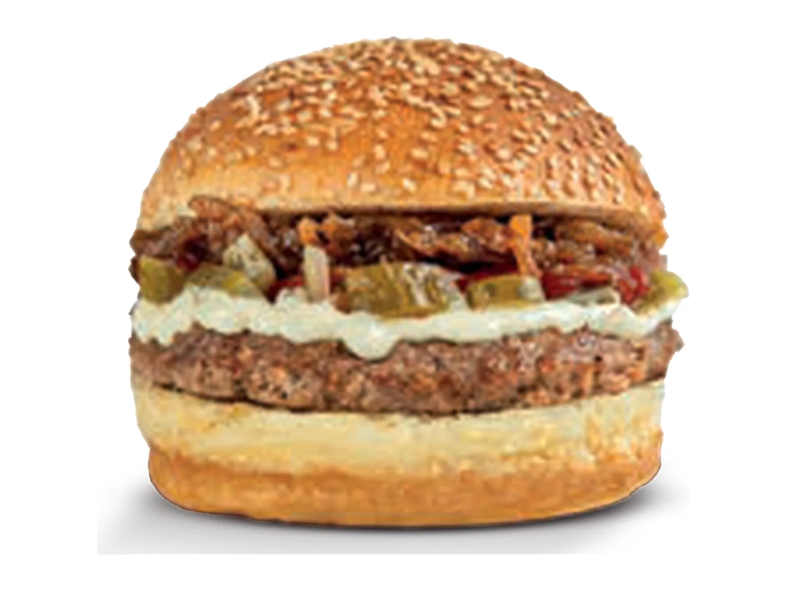 Karamelize Burger Menü